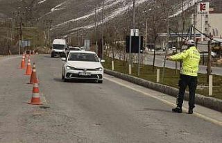 Bitlis’te bayram öncesi sıkı trafik denetimi