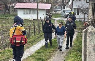 Bolu’da baca yangını: 1 yaralı