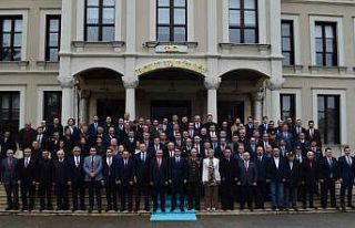 Bolu’da protokol bayramlaştı