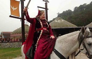 Bozdağ Film Platoları’nda bayram yoğunluğu