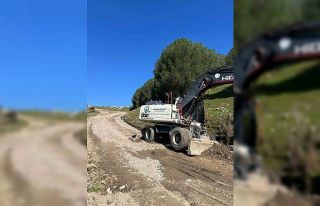 Bozdoğan Kale Mesire Alanı’nda yol çalışmaları...