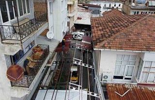 Bozdoğan’da Simit Pazarı Sokağı yenileniyor