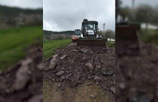 Bozulan yollara hızlı müdahale