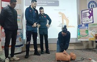 Buharkent’te ilk yardım ve sağlıklı yaşam eğitimleri...