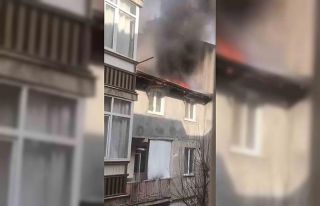 Bursa’da çatı yangını paniği