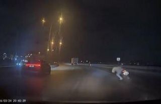 Bursa’da motosiklet kazası kamerada : Sürücü...