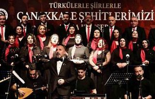 Çanakkale ruhu türkülerle yaşatıldı