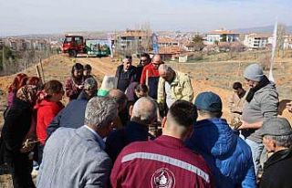 Çanakkale şehitleri için 438 fidan toprakla buluştu