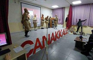 Çanakkale zaferine özel öğrencilerden dolu dolu...
