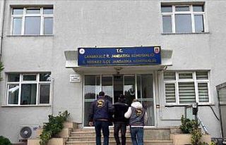 Çanakkale’de çeşitli suçlardan aranması bulunan...