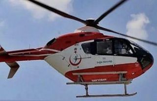 Çankırı’da ambulans helikopter inme geçiren...