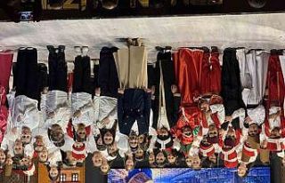 Çatalca’da minik öğrenciler ve öğretmenlerinden...