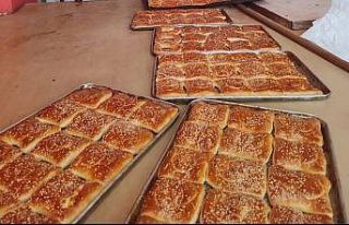 Çermik çöreğine Ramazan ayında yoğun ilgi