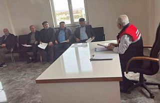 Çiftçilere bitki koruma eğitimi verildi