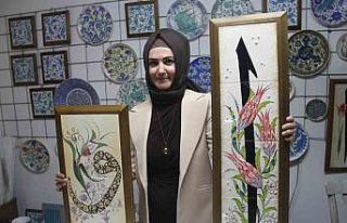 Çini sanatçısı Özlem Aşar: "Vav ile Elif’in...