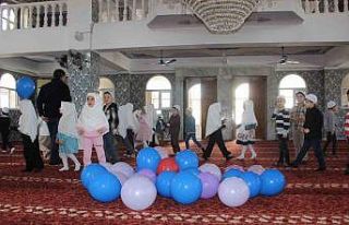 Cizre’de çocuklar cami ile buluştu