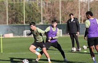 Corendon Alanyaspor, Galatasaray maçı hazırlıklarını...