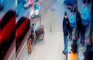 Çorlu’da otomobille çarpışan motosikletlinin...