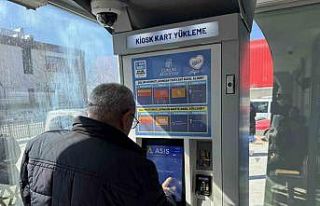 Çorum’da toplu ulaşım kartlarına bakiye yükleme...