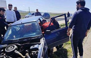 Çorum’da trafik kazası: 1 yaralı