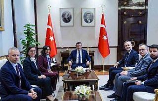 Cumhurbaşkanı Yardımcısı Yılmaz, Kanada Dışişleri...