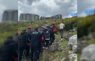 Dengesini kaybederek kayalıklardan düşen kadını...