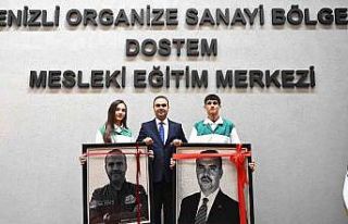 Denizli Model Fabrikayı açan Bakan Kacır, DOSTEM...