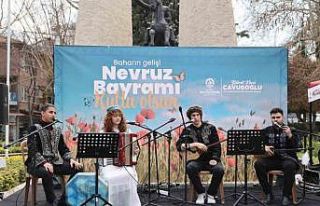 Denizli’de bahara görkemli karşılama