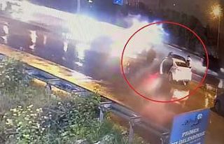 Diş hekimini adım adım takip edip kaza süsü ile...