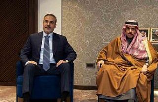 Dışişleri Bakanı Fidan, Katarlı ve Ürdünlü...