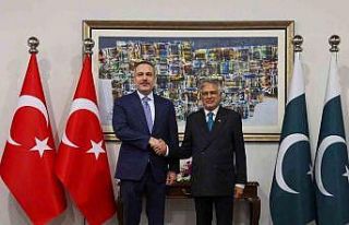 Dışişleri Bakanı Fidan, Pakistanlı mevkidaşı...