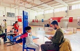 Diyadin’de geleceğin sporcuları keşfediliyor