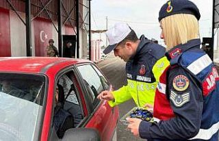 Diyarbakır’da jandarmadan bayram öncesi trafik...