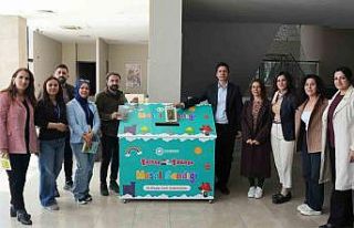 Diyarbakır’da masal sandığı kuruldu: Kitaplar...