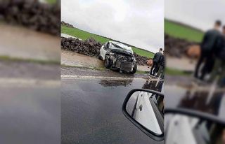 Diyarbakır’da otomobil takla attı: 2 yaralı