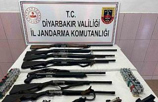 Diyarbakır’da silah kaçakçılarına darbe
