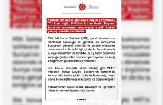 DMM’den "Türkiye, İngiliz MI6’dan Suriye...