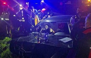 Doğum günü dönüşü kaza: 3 yaralı