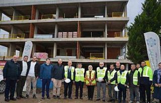 DTSO yeni binasını incelediler