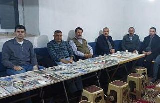 Dumlupınar Kaymakamı Teltik, muhtarlarla iftar yemeğinde...