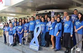 Dünyada en sık görülen 3. kanser türüne mavi...