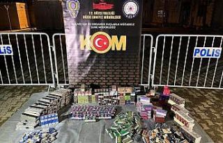 Düzce’de çok sayıda kaçak elektronik sigara...