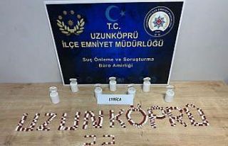 Edirne’de 339 adet uyuşturucu hap ele geçirildi