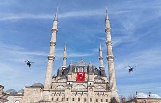 Edirne’de Balkan şehitleri için F-16 ve Atak’tan...