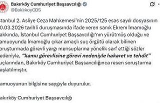 Ekrem İmamoğlu, hakkında "hakaret ve tehdit"...