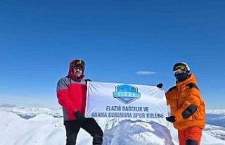 Elazığ’da dağcılık tarihine geçen tırmanış:...