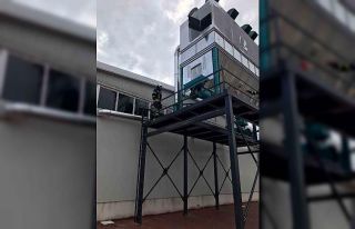 Elazığ’da mobilya fabrikasında yangın