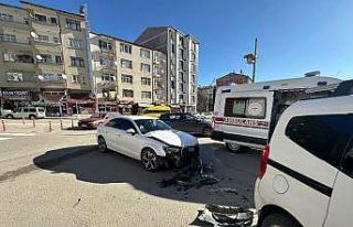 Elazığ’da trafik kazası: 1 yaralı