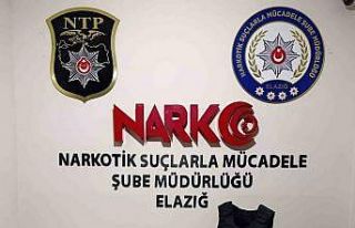 Elazığ’da uyuşturucuyla mücadele: 1 tutuklama