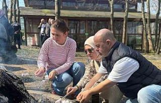 Engelsiz hobi atölyeleri öğrencileri doğa etkinliğinde...